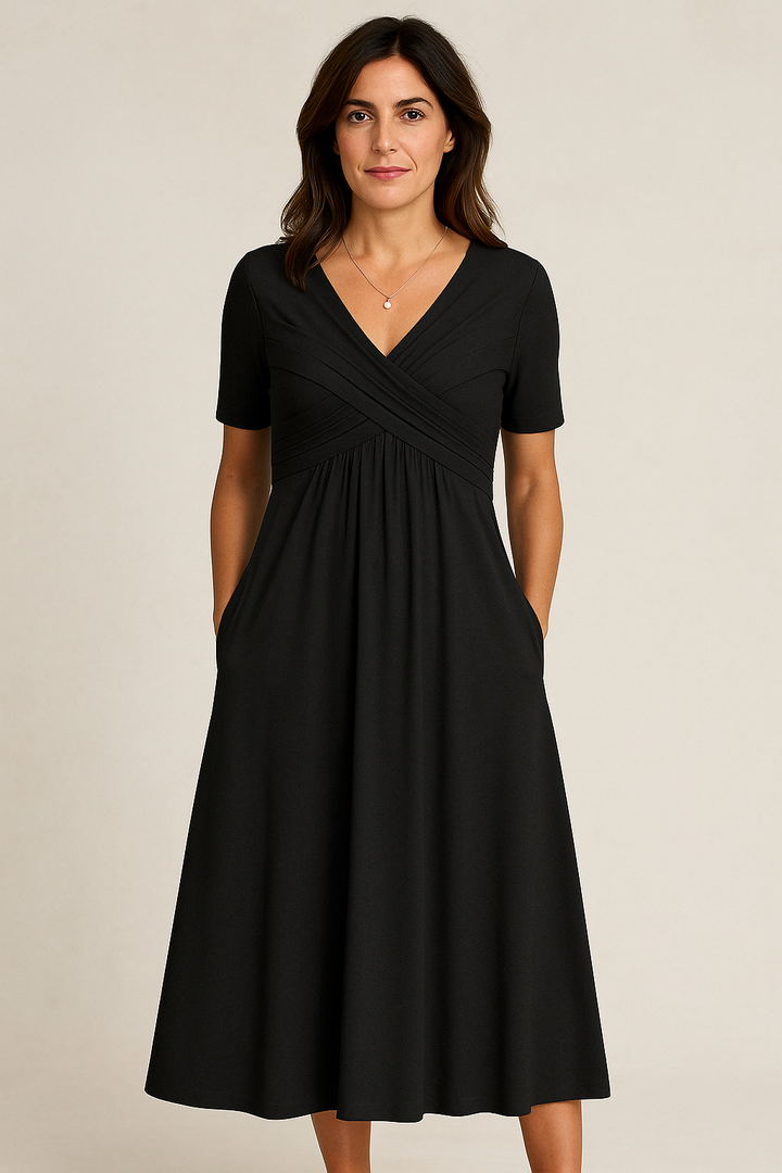 Frances – Abito Elegante con Linea Sottile e Raffinata
