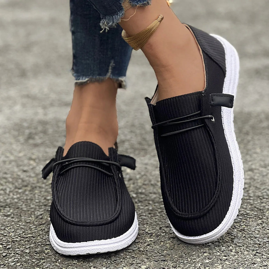 Giada – Mocassini Casual con Dettaglio a Coste